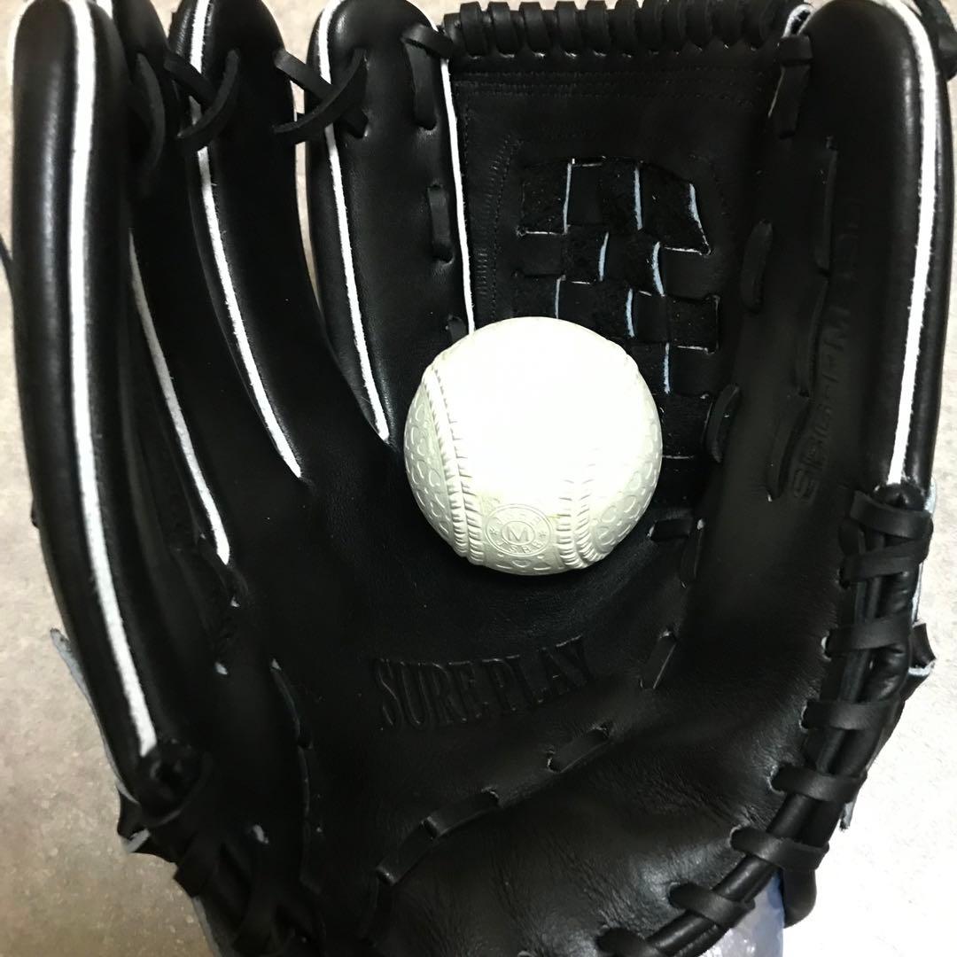 シュアプレイ 一般 大人用 軟式 左 野球 グローブ グラブ ほぼ未使用品 レア