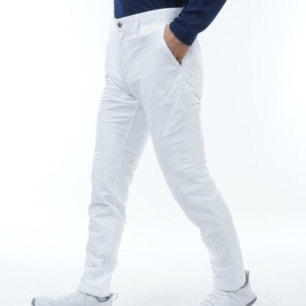 新品　PING APPAREL　ピン　ゴルフ　中綿パンツ　保温　暖パン　防寒防風