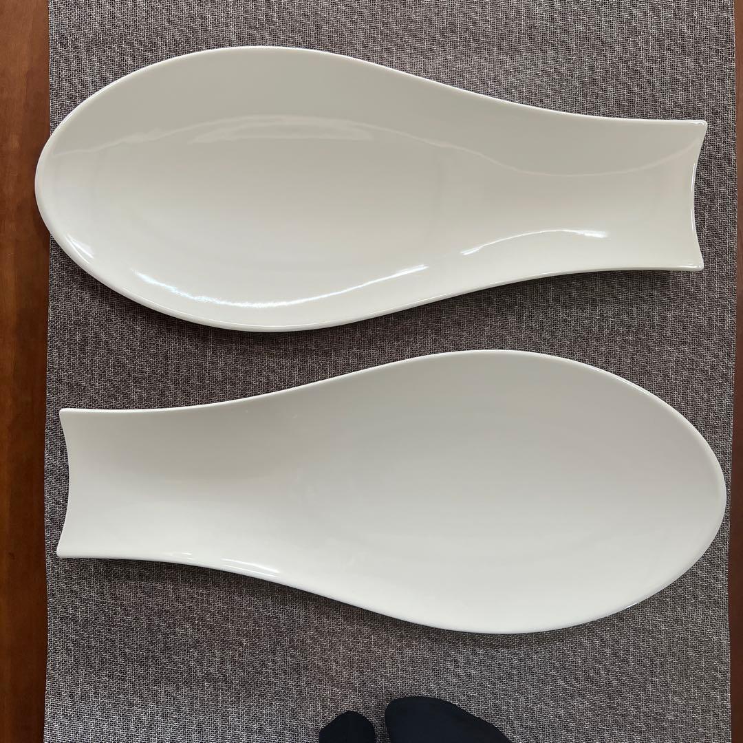 Villeroy&Bochビレロイ&ボッホ】大皿 お魚型プレート2枚セット - メルカリ