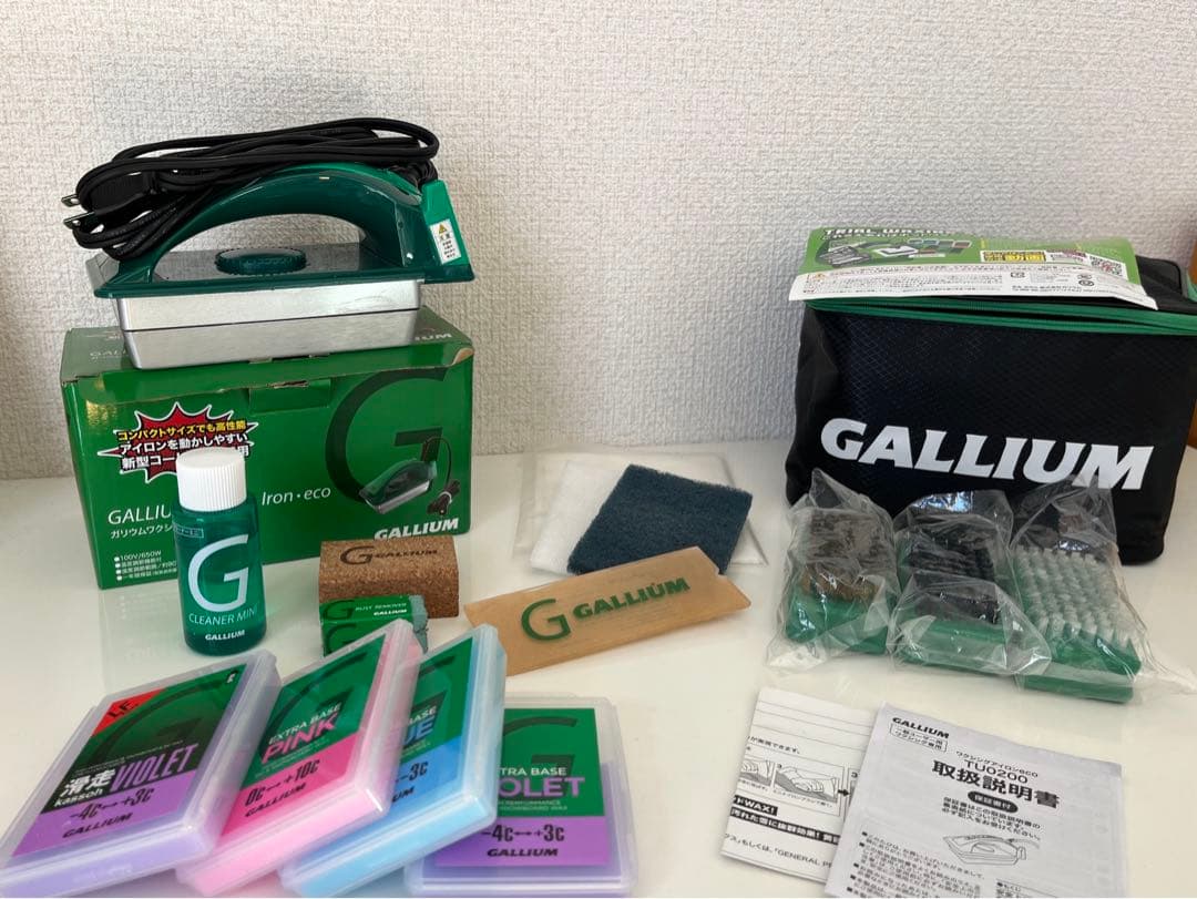 【最終値下げ】ホットワックスアイロンセット スキースノーボードガリウム