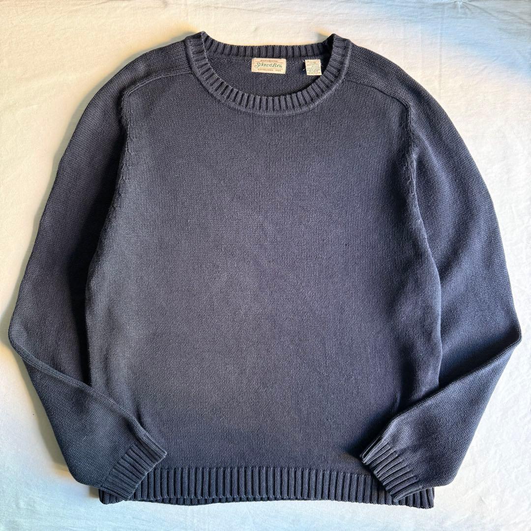トップス 90s St.John's Bay cotton knit sweater