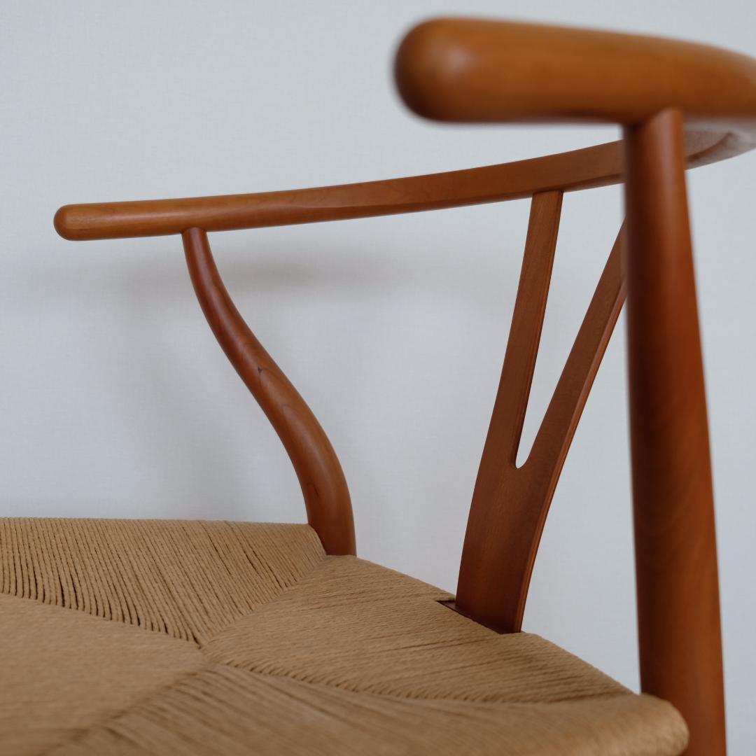 【希少｜美品】ヴィンテージ CH24（Yチェア）チェリーオイル仕上①