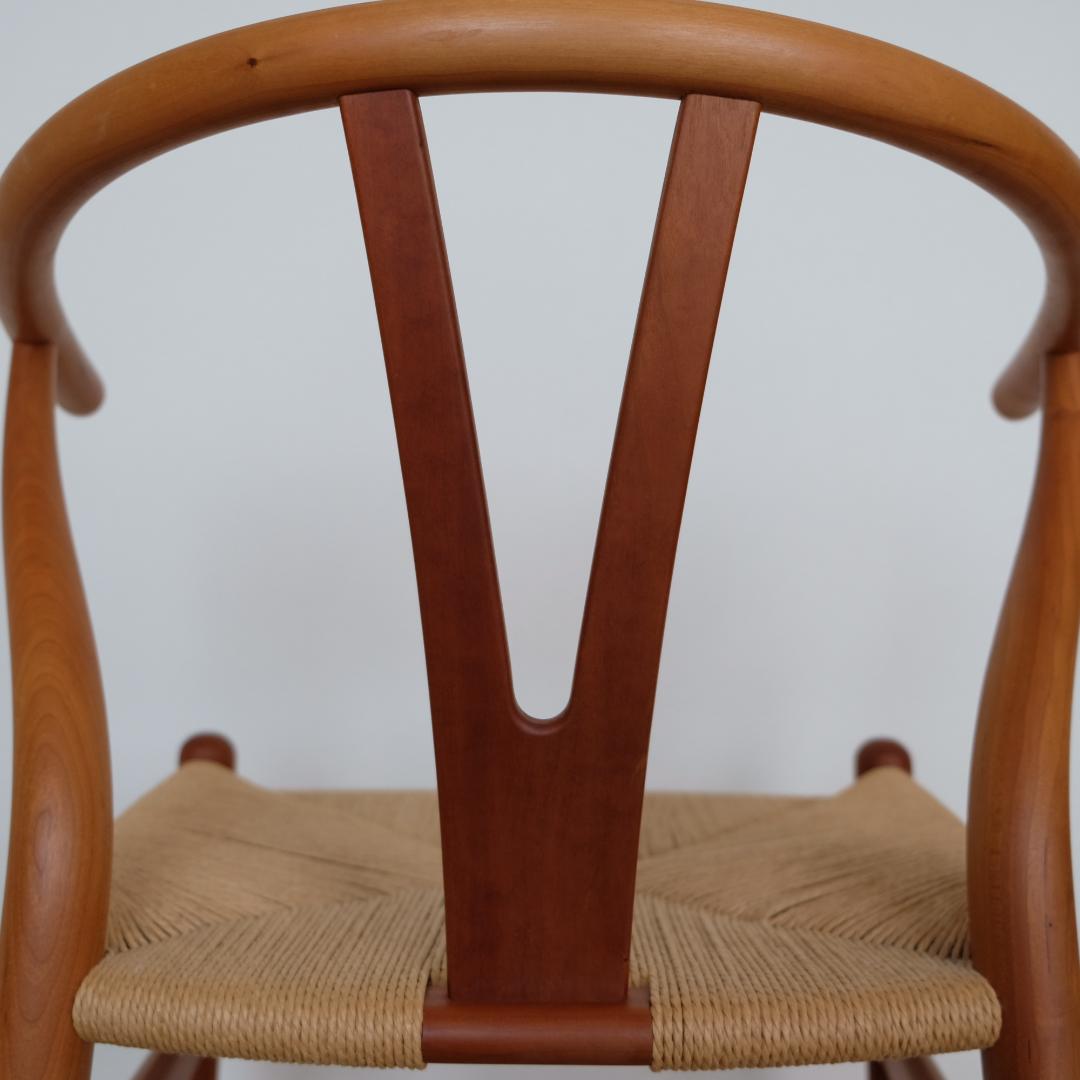 【希少｜美品】ヴィンテージ CH24（Yチェア）チェリーオイル仕上①