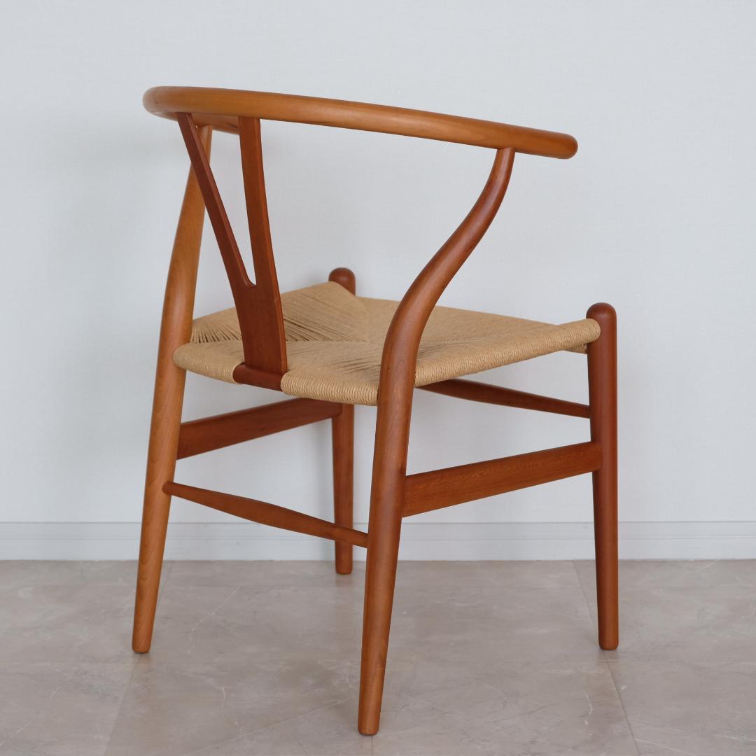 【希少｜美品】ヴィンテージ CH24（Yチェア）チェリーオイル仕上①