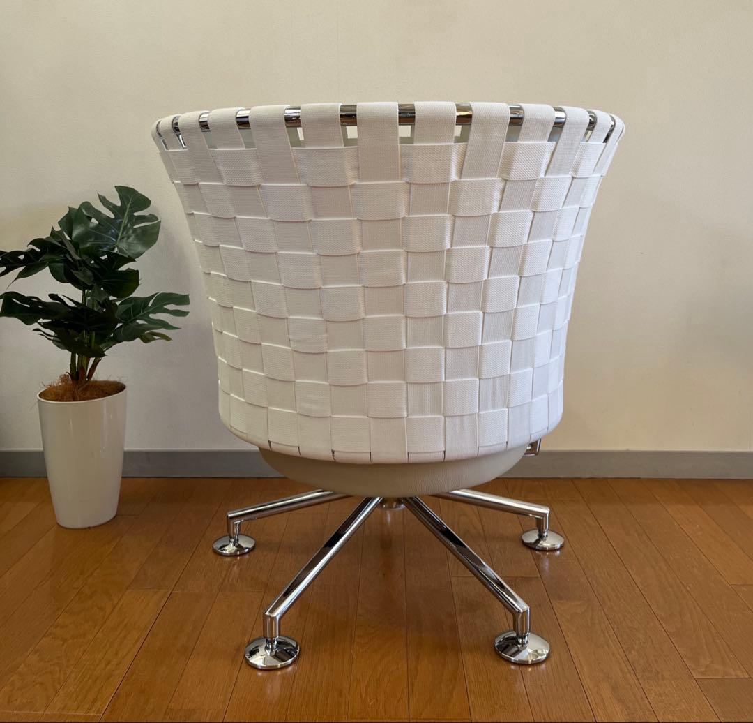 ドイツ　COR コア　サーコ　ラウンジチェア　本革　ポストモダン　39万　美品