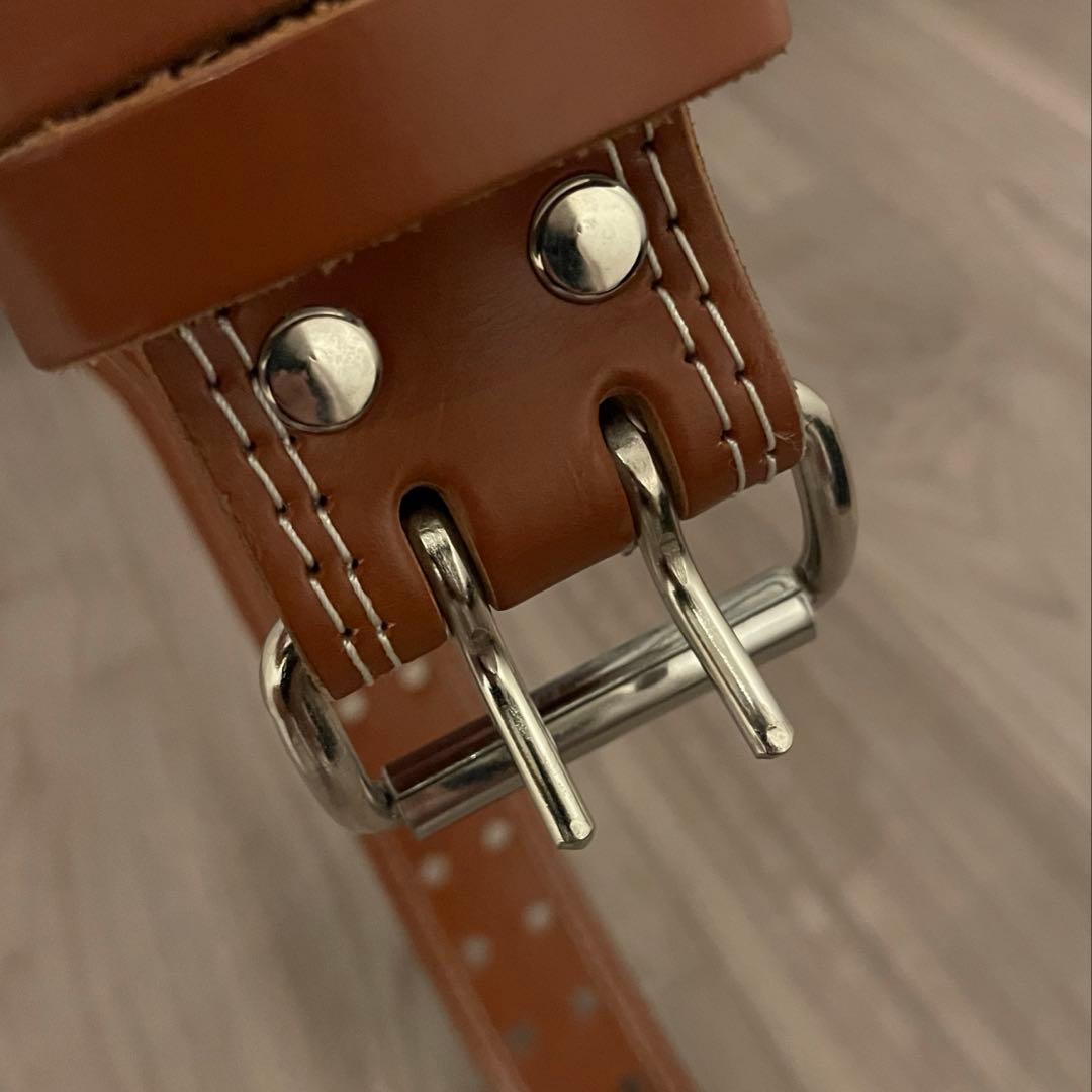 ゴールドジム プロレザーベルト サイズM