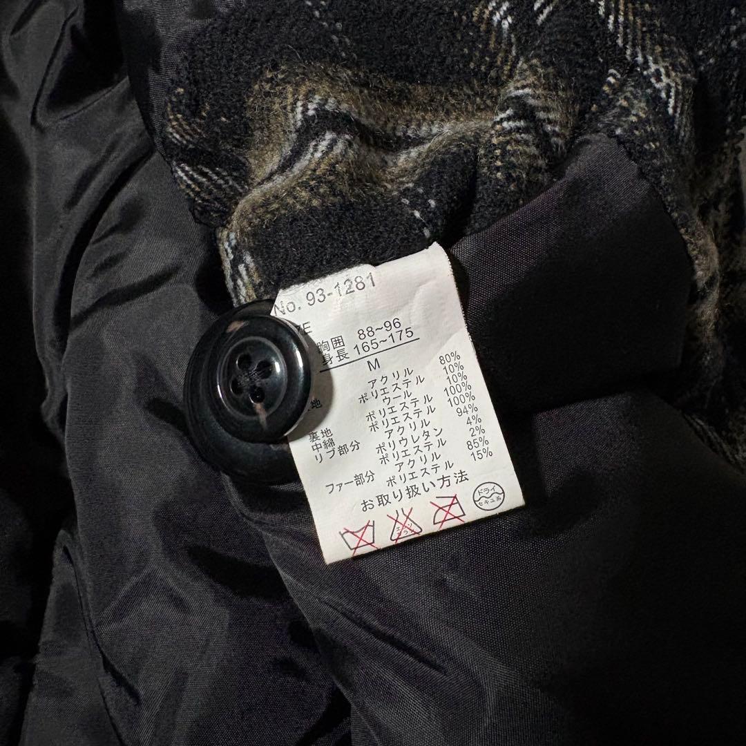 ジャケット・アウター 00s type N2-B ombre check far jacket y2k