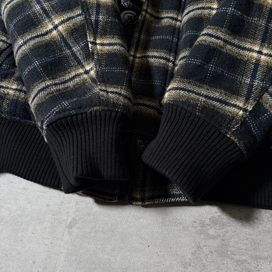 ジャケット・アウター 00s type N2-B ombre check far jacket y2k