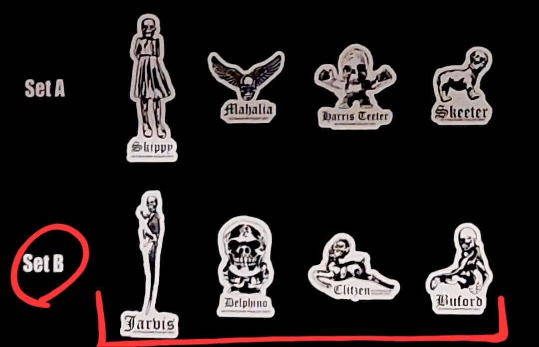 【セットB】Joe Foti　フォティ　ステッカー　クロムハーツ