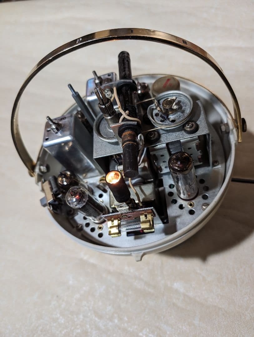 Bluetooth東芝マーキュリー真空管ラジオ　5LE-92