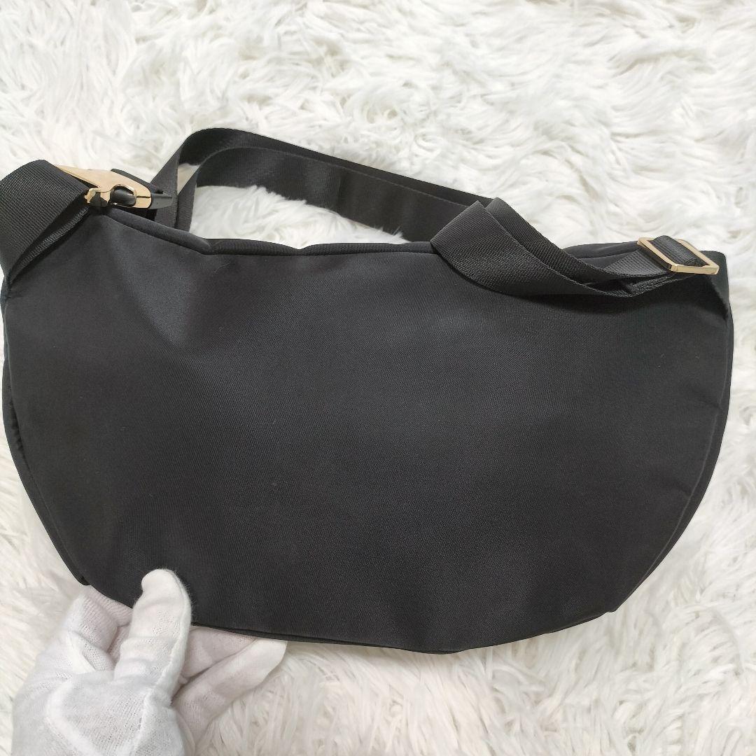 【美品】【TOCCA】撥水 RIBBON KNOT ボディバッグ ナイロン