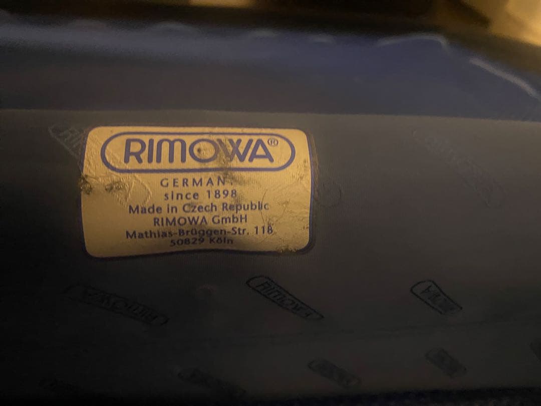 希少❗️美品　廃盤リモワ　全日空コラボ　サルサ　35L 2輪　マットブラック