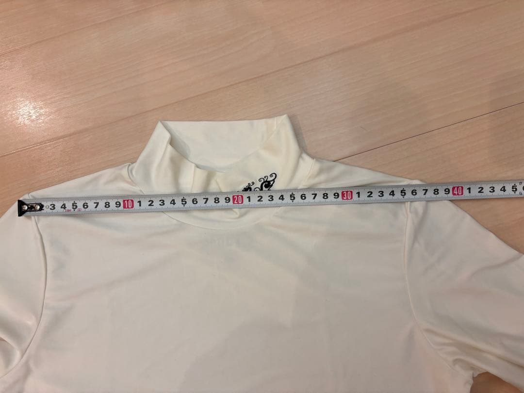 ダンスウィズドラゴン　ゴルフ　UV対策　モックシャツ2枚　黒＆白