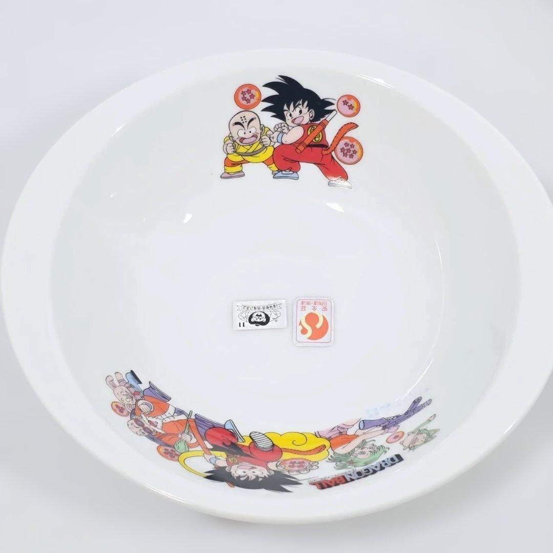 ドラゴンボール 当時物 陶器 皿 希少 孫悟空 クリリン 鳥山明 7枚 セット