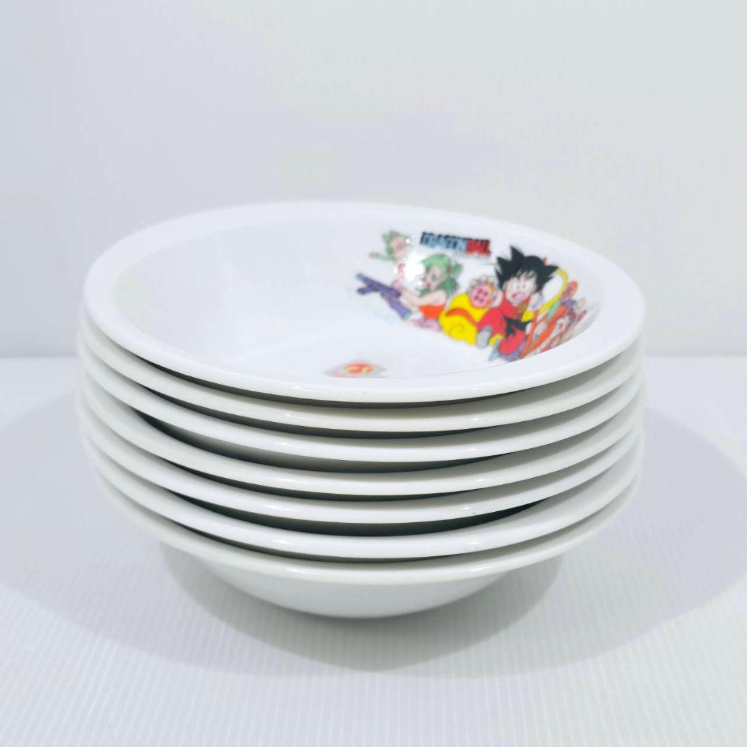 ドラゴンボール 当時物 陶器 皿 希少 孫悟空 クリリン 鳥山明 7枚 セット