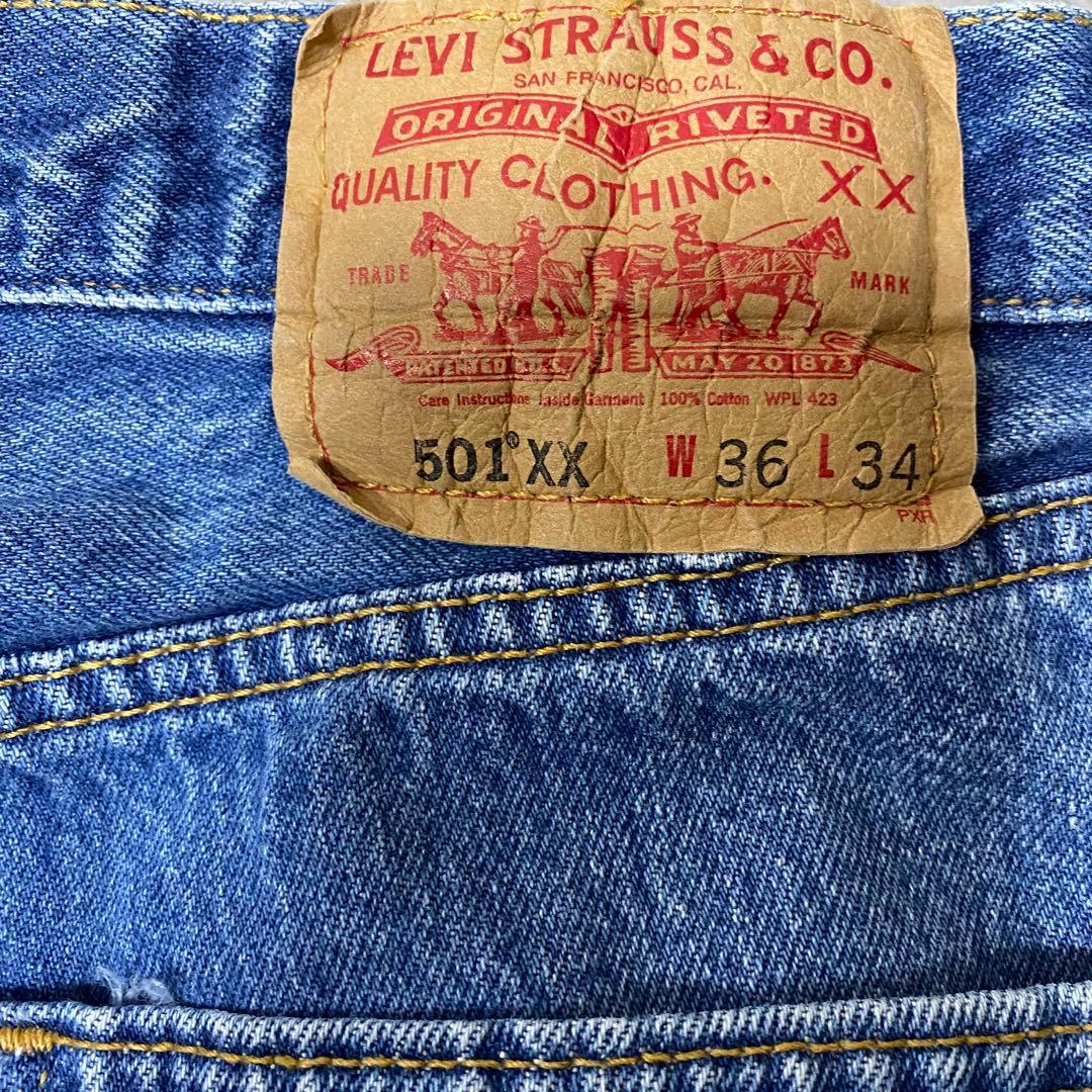き*ち様 Levi'sリーバイス 501XX ストレート デニム ジーンズW36