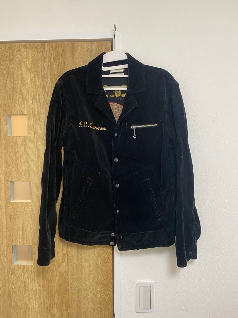 極美品 ウエアハウス ヘラーズカフェ コーデュロイ ジャケット