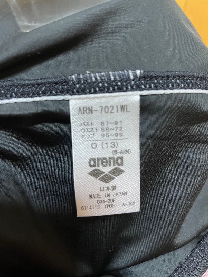 【Oサイズ】美品 arena x-python2 ブラック 競泳水着