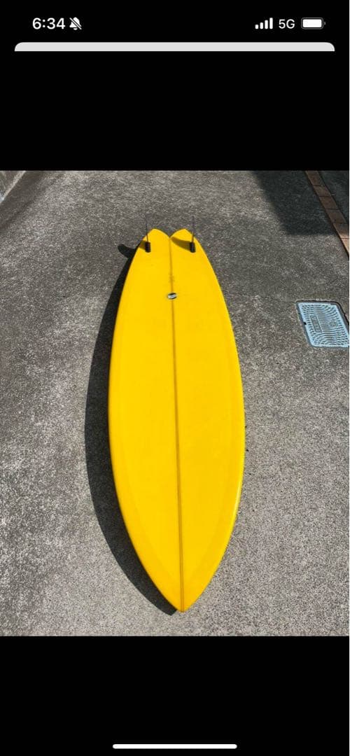 THOMAS surfboard Long fish 7.4　トーマス