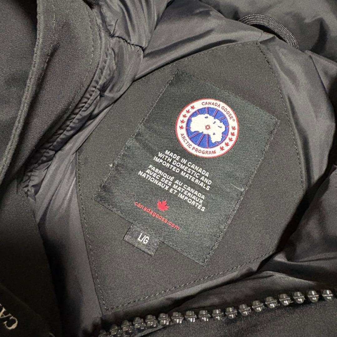 美品　カナダグース　ジャスパー　極希少　Lサイズ　黒　ブラック　サザビリーグ