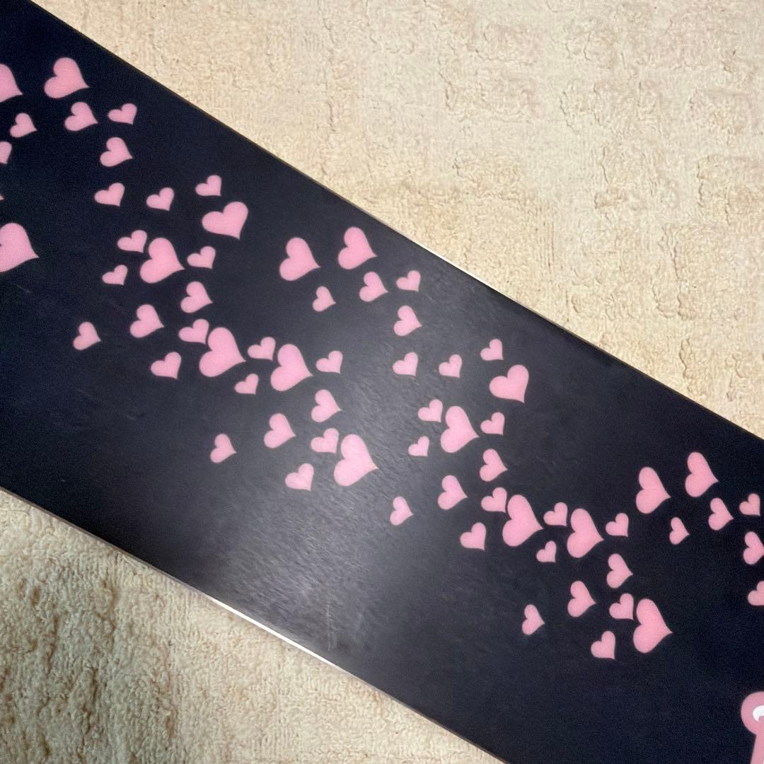 Sabrina スノーボード 144cm HEADビンディング キスマークバッグ