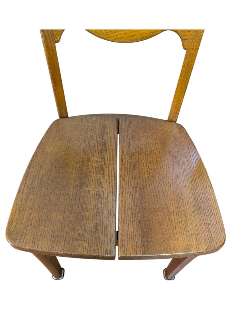 ②浜本工芸 ダイニングチェア ２脚セット DC-20 ヴィンテージ 木製