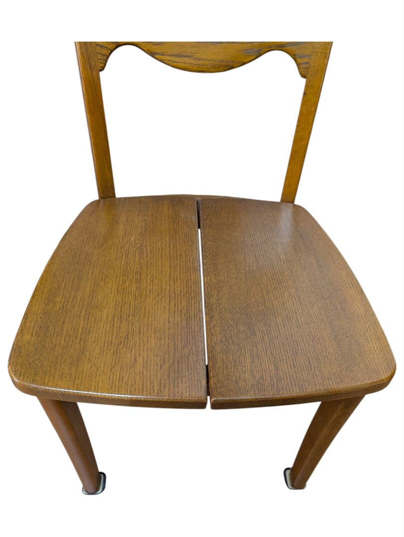 ②浜本工芸 ダイニングチェア ２脚セット DC-20 ヴィンテージ 木製