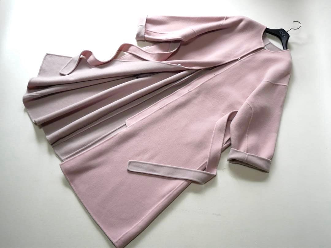 FRAY I.D カシミヤ混BALLIリバーコート ピンク系