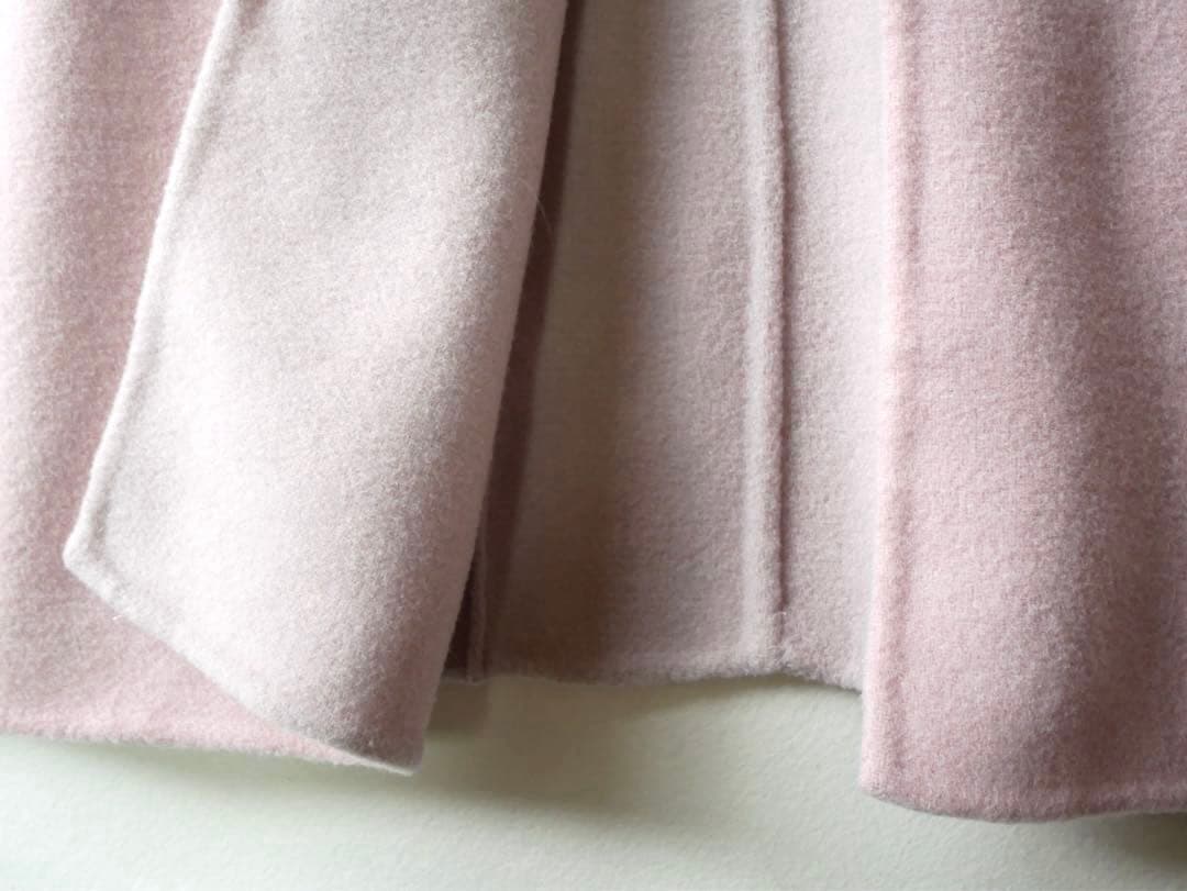 FRAY I.D カシミヤ混BALLIリバーコート ピンク系