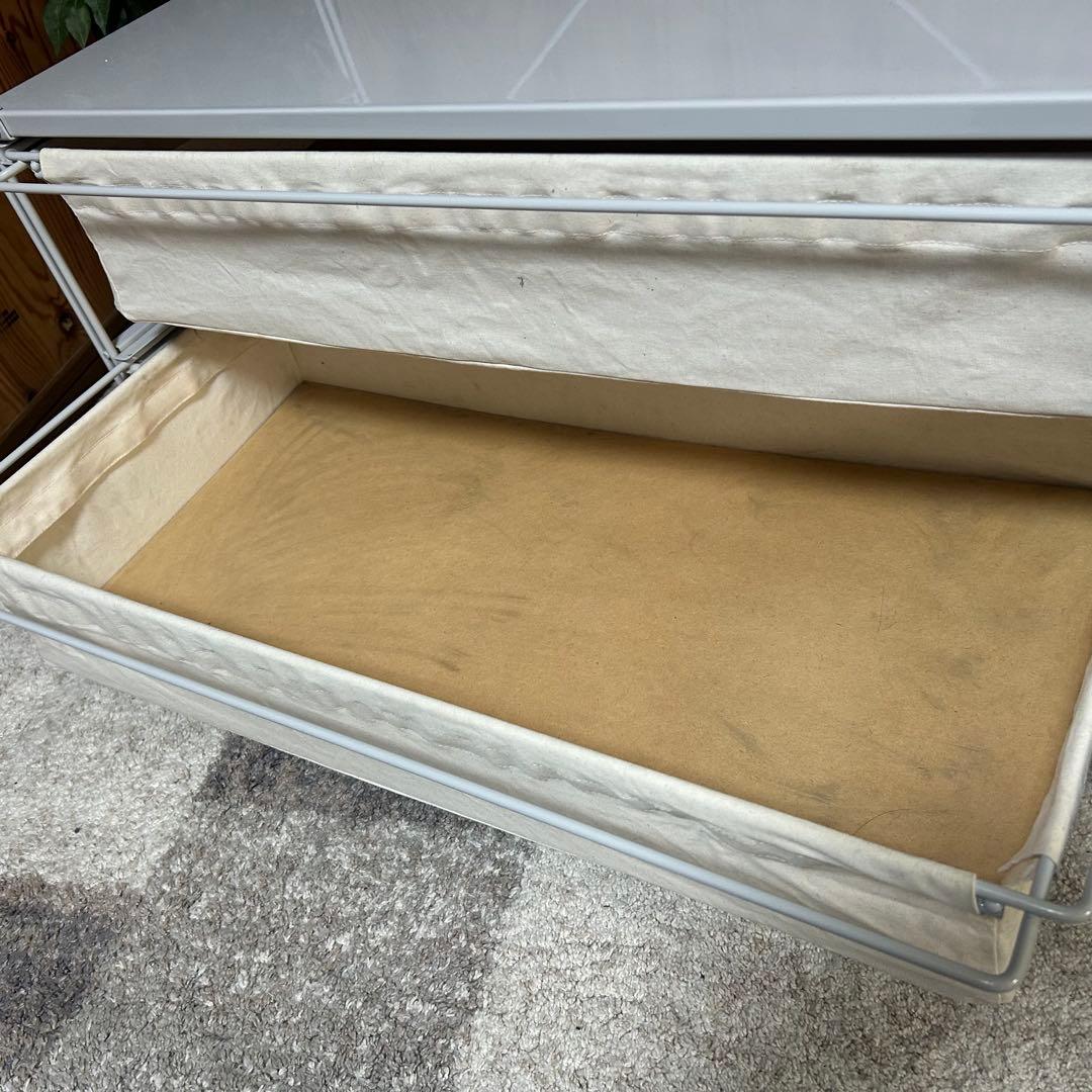 都内23区送料無料❗️ 無印良品　スチールユニットシェルフ　ワードローブ収納付き✨