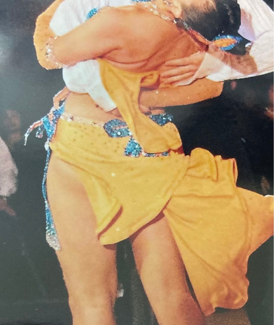 ラテンダンス　社交ダンス　ドレス　チャコット製　競技会