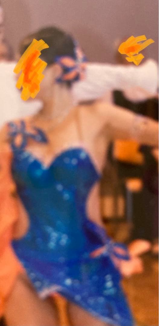 ラテンダンス　社交ダンス　ドレス　チャコット製　競技会