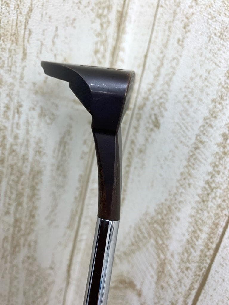 AXIS GOLF PL-01 L字 マレット パター 銅メッキ燻仕上げ