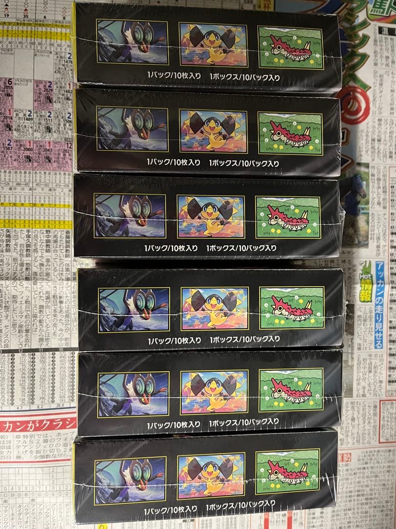 ポケモンカード MEGAドリームex 6BOX シュリンク付き　新品　未開封