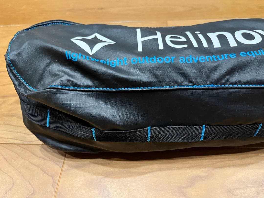 【美品】Helinox チェアワン アウトドアチェア ブラック/ブルー