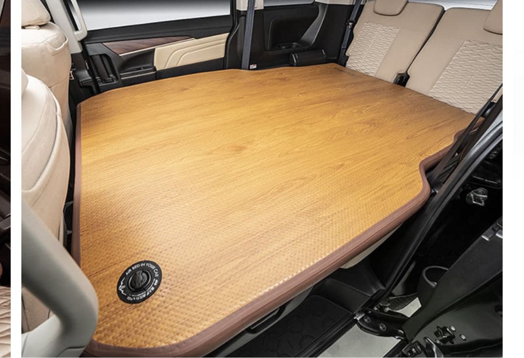 マルビーレ （MAULBEERE）車中泊ベッドマット 茶木目 デリカd5