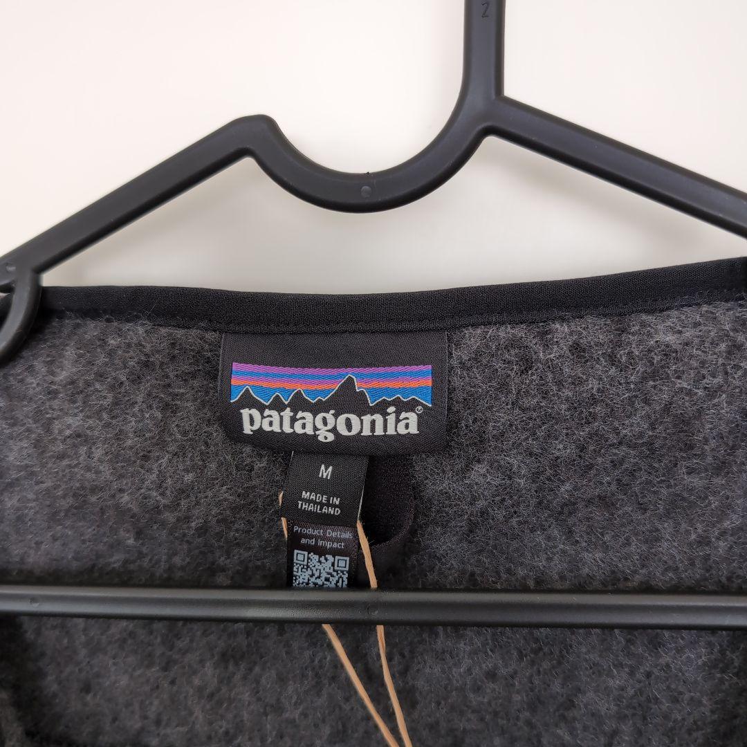 patagonia メンズ・リクレイムド・フリース・カーディガン M 黒