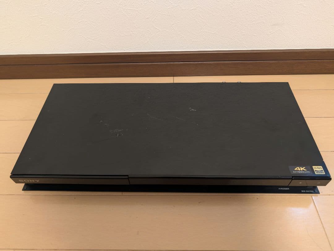 SONY 4K対応 ブルーレイレコーダー　BDZ-ZW1700
