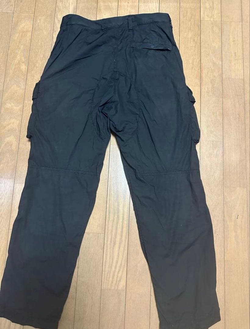 STONE  ブラックカーゴパンツ