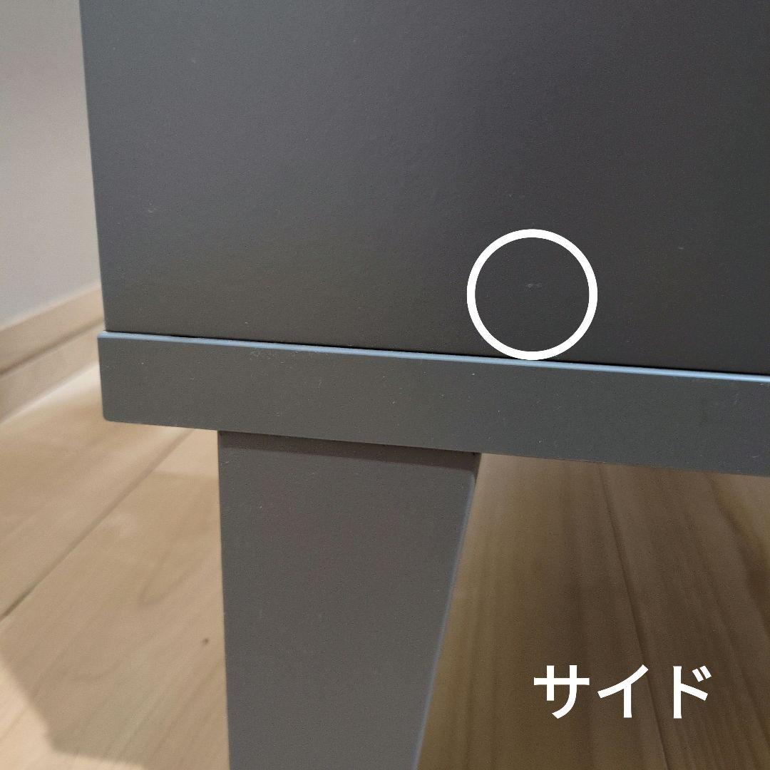 IKEA BRYGGJA ブリュッグヤ　チェスト　グレー　収納棚　リビング