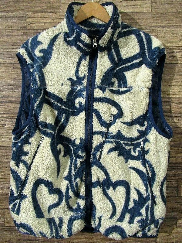 XL 22AW フラグスタフ オリジナル トライバル カモ フリース ベスト