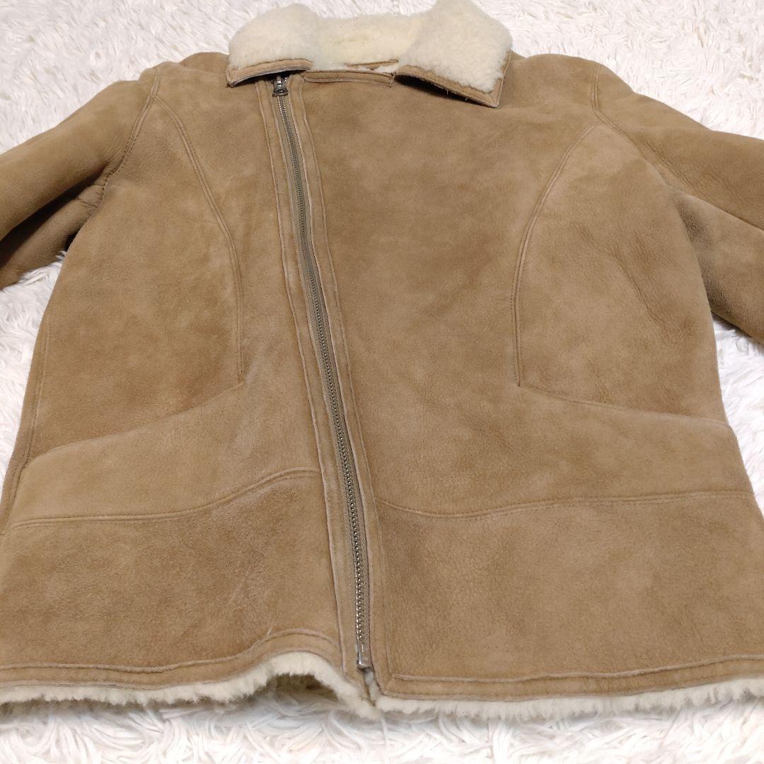 モンブラン様専用】リアルムートン ライダースジャケット S