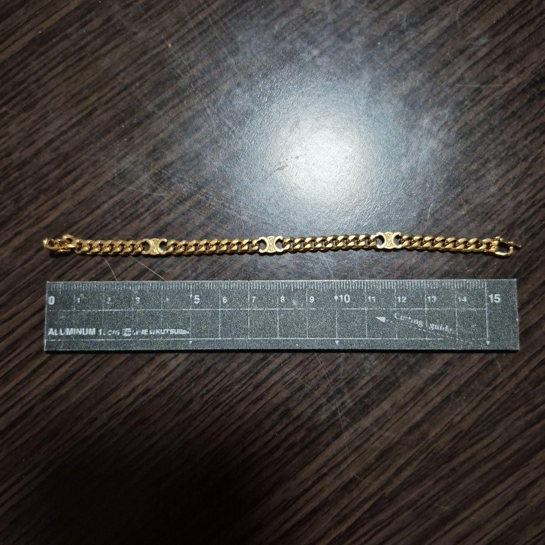 CELINE 喜平チェーン ブレスレット ゴールド