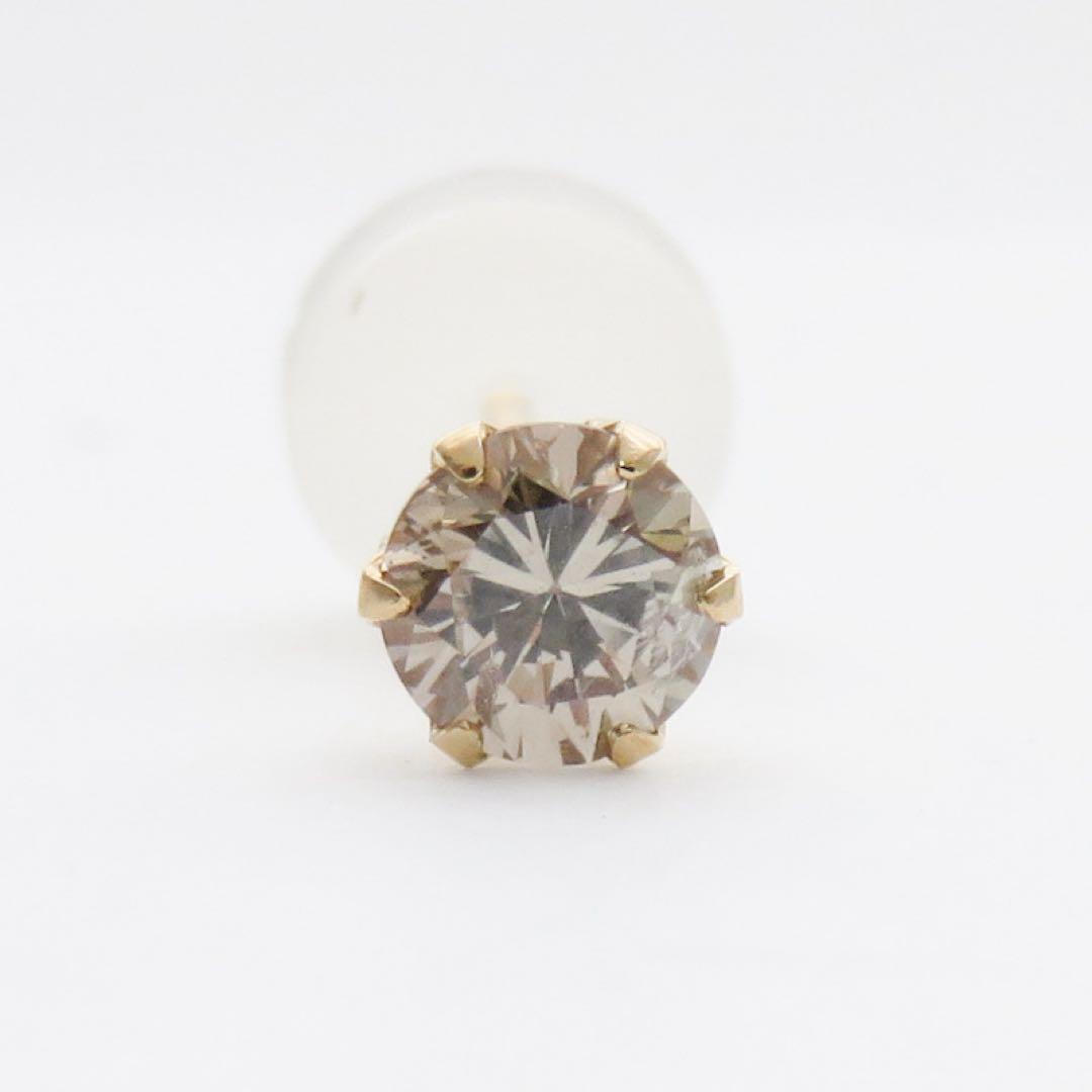 s*o様 【本物保証！】K10YG 天然ダイヤモンド0.216ct ピアス　10