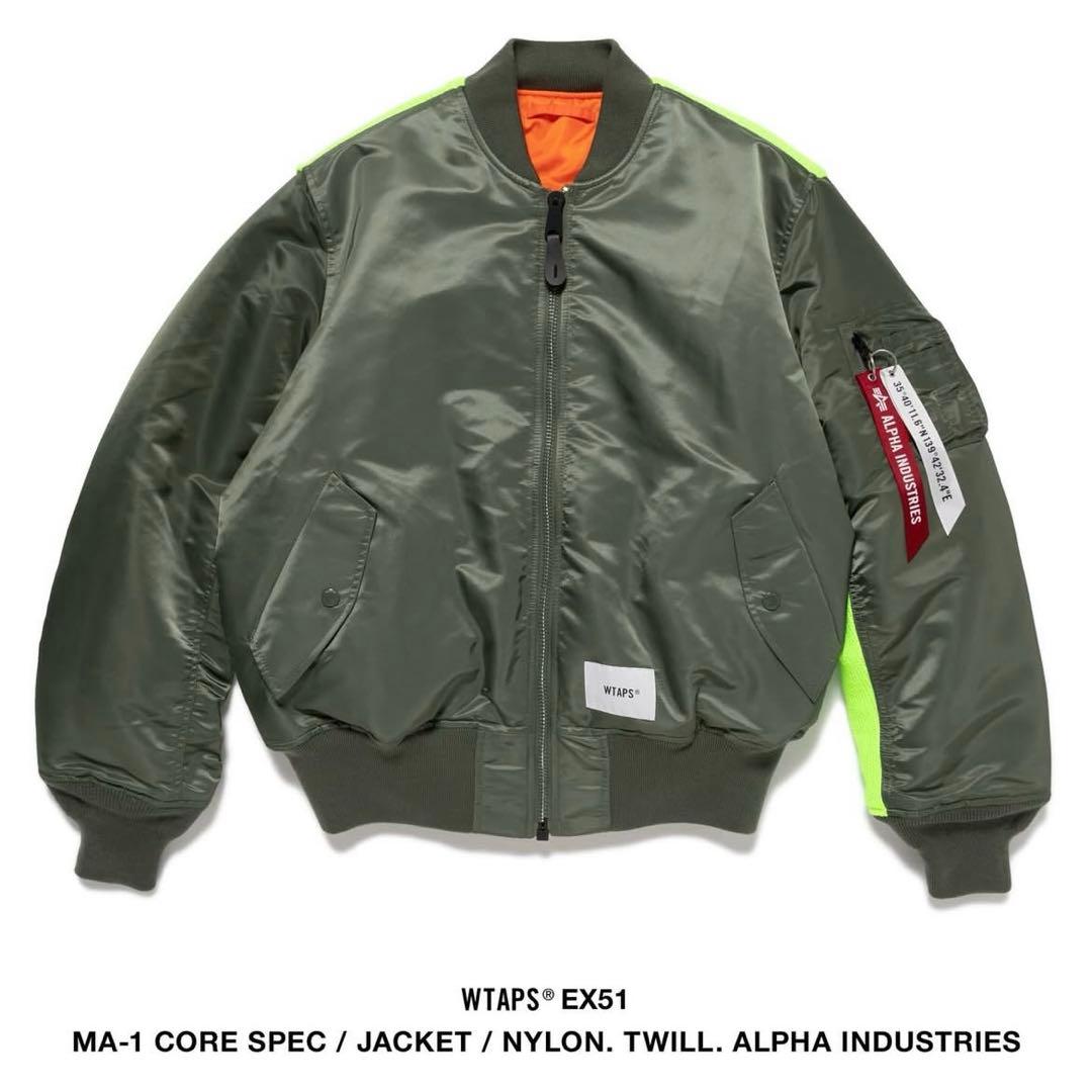 【たか】WTAPS Alpha MA-1 Core SPEC OD L