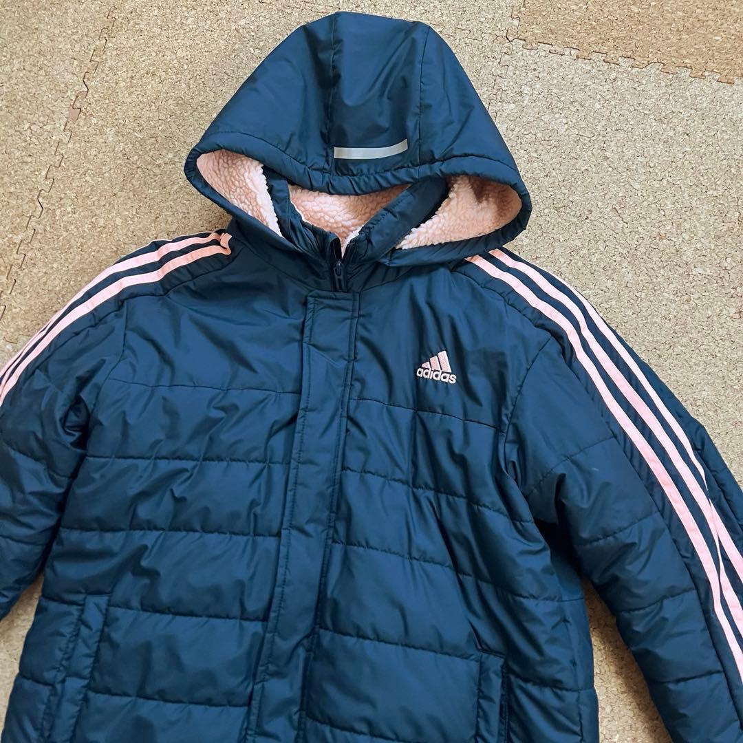 adidas アディダス ベンチコート キッズ ジュニア 160 - メルカリ