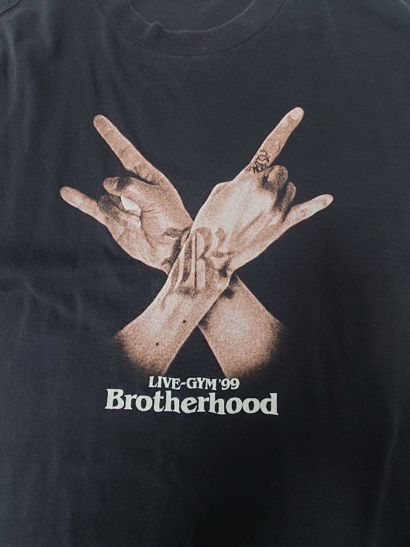 B'z Live gym Brotherhood Tシャツ 黒 - メルカリ