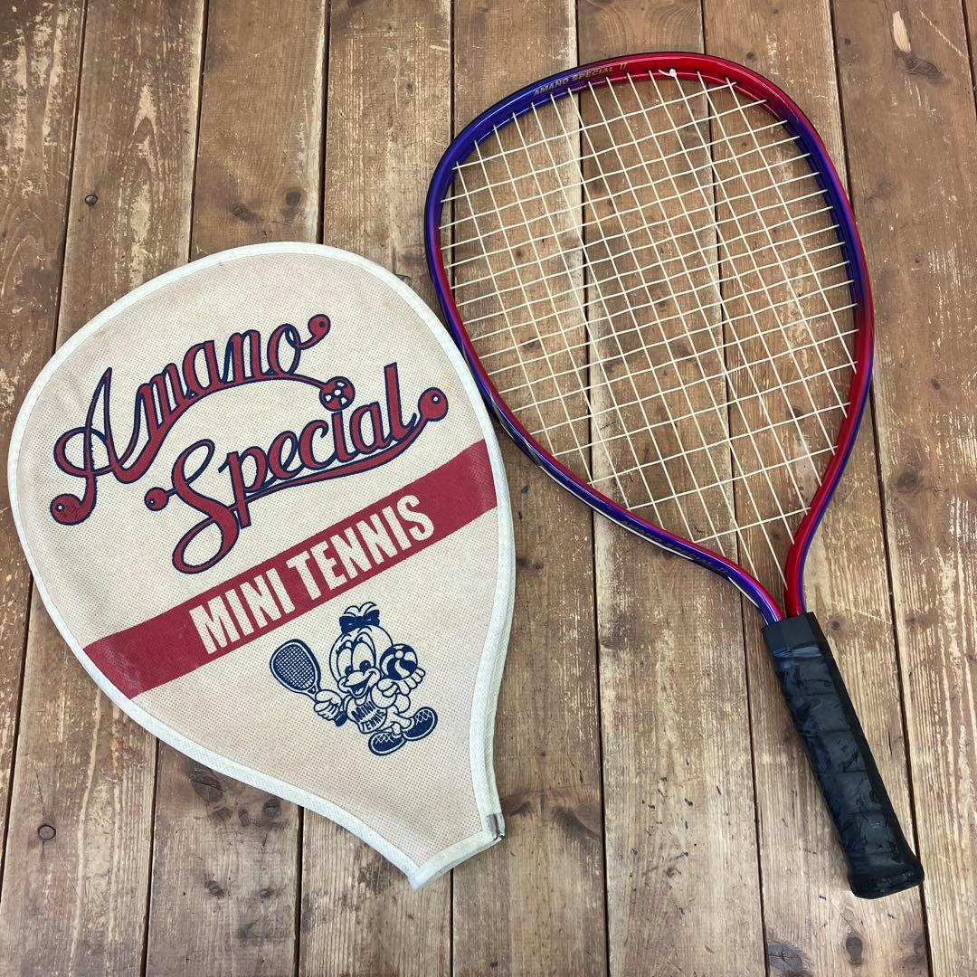 アマノスペシャルⅡ ミニテニス テニスラケット ケース付 スポーツ用品