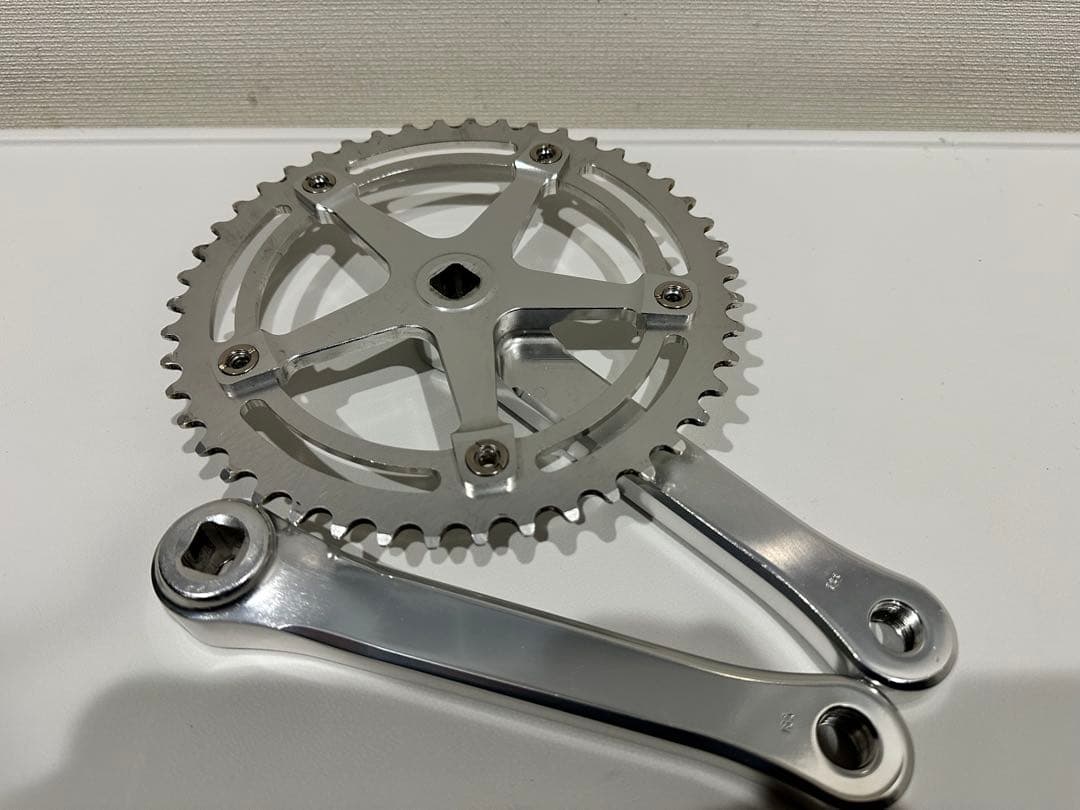 パーツ BLUE LUG RMC track crank 165mm silver