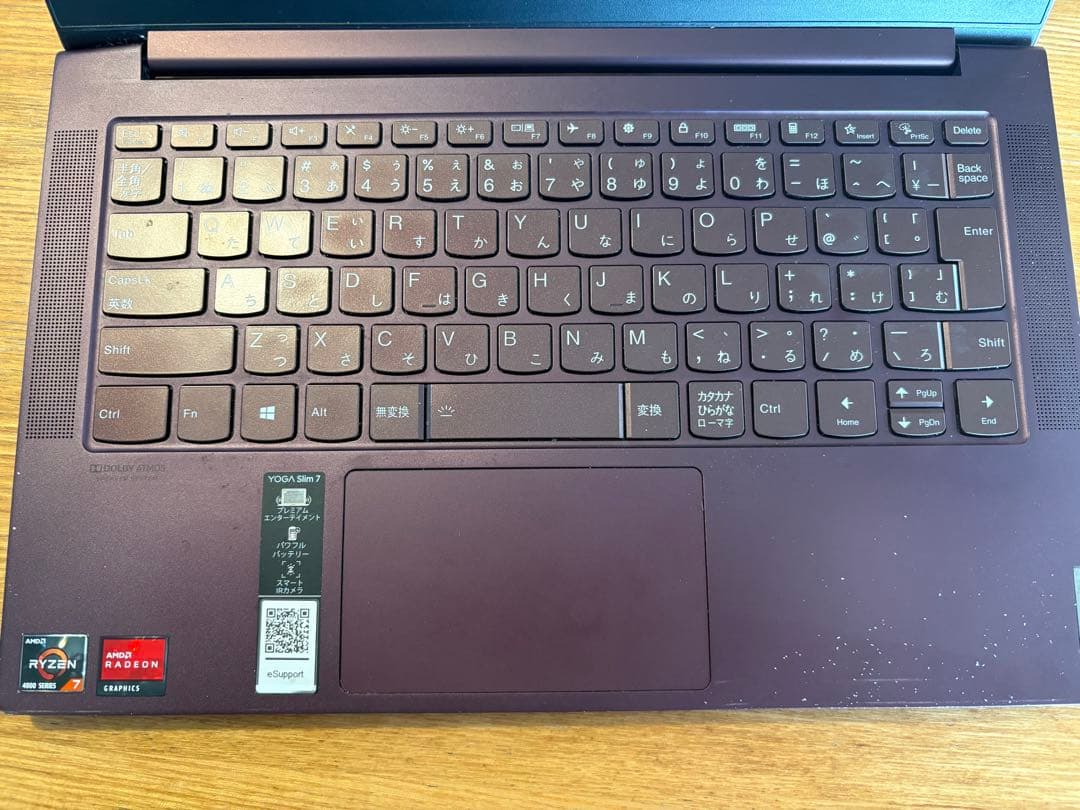 Lenovo Yoga Slim 7 14ARE05 ノートPC パープル